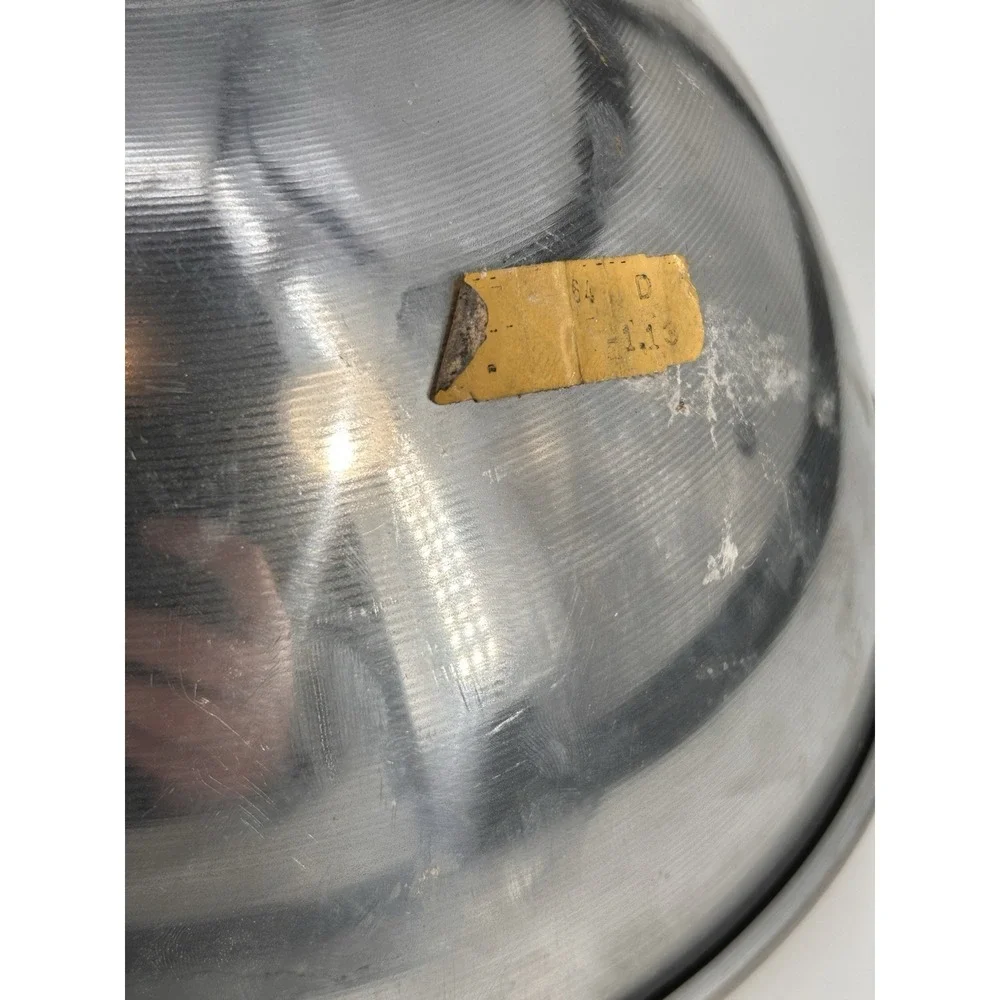 Vintage Industrial Aluminum Reflector Shade 11.5